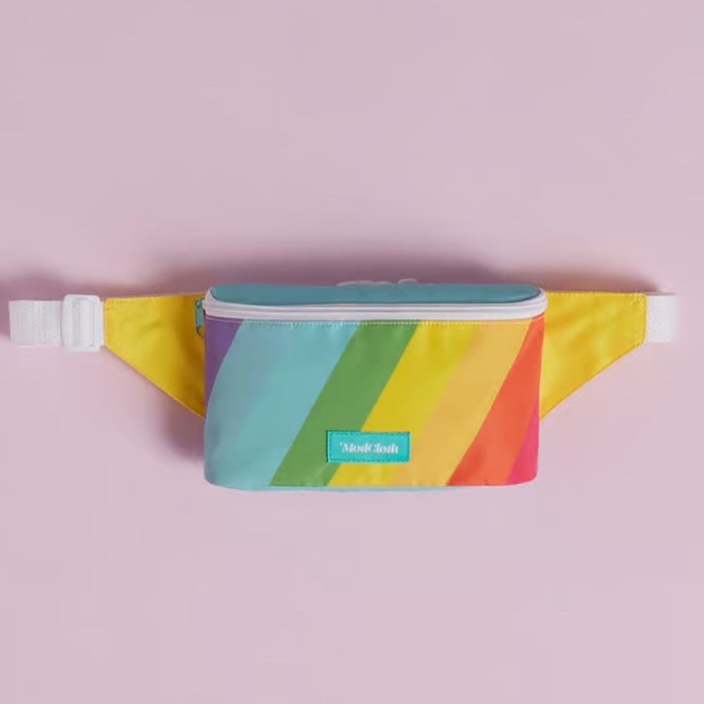 NWT Rad Rainbow Stripe Fanny Pack 🌈